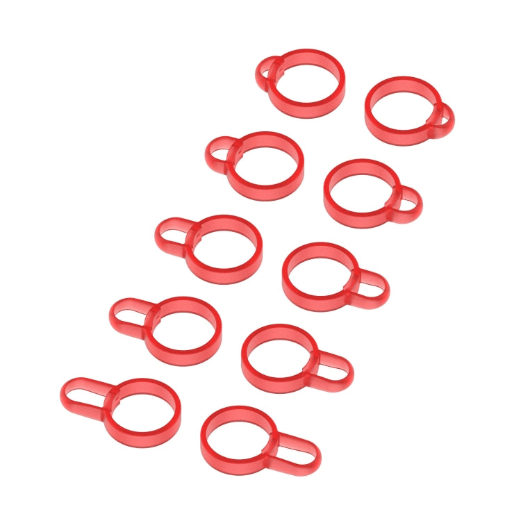 5 Pairs Non-Slip Silicone Earphone Ferrule Set for Sony LinkBuds Ear Cap(Red) - Anti-dust & Ear Caps by PMC Jewellery | Online Shopping South Africa | PMC Jewellery