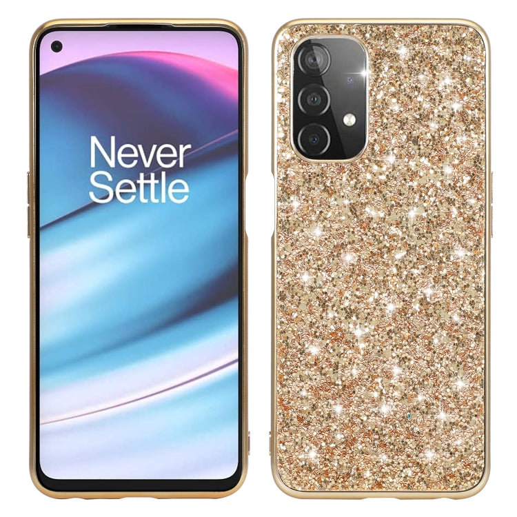 For Samsung Galaxy A23 Glitter Powder Shockproof TPU Phone Case(Gold) - free shipping - PMC TechLife - Order now!