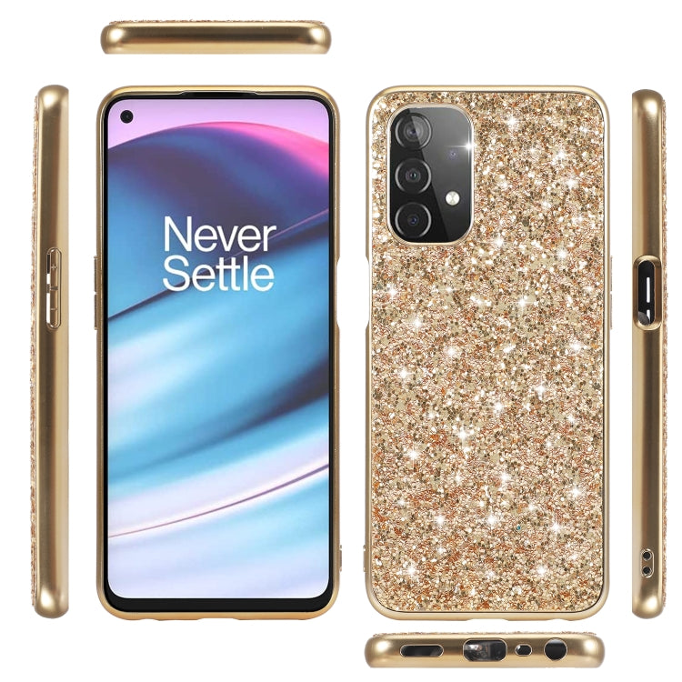 For Samsung Galaxy A23 Glitter Powder Shockproof TPU Phone Case(Gold) - free shipping - PMC TechLife - Order now!