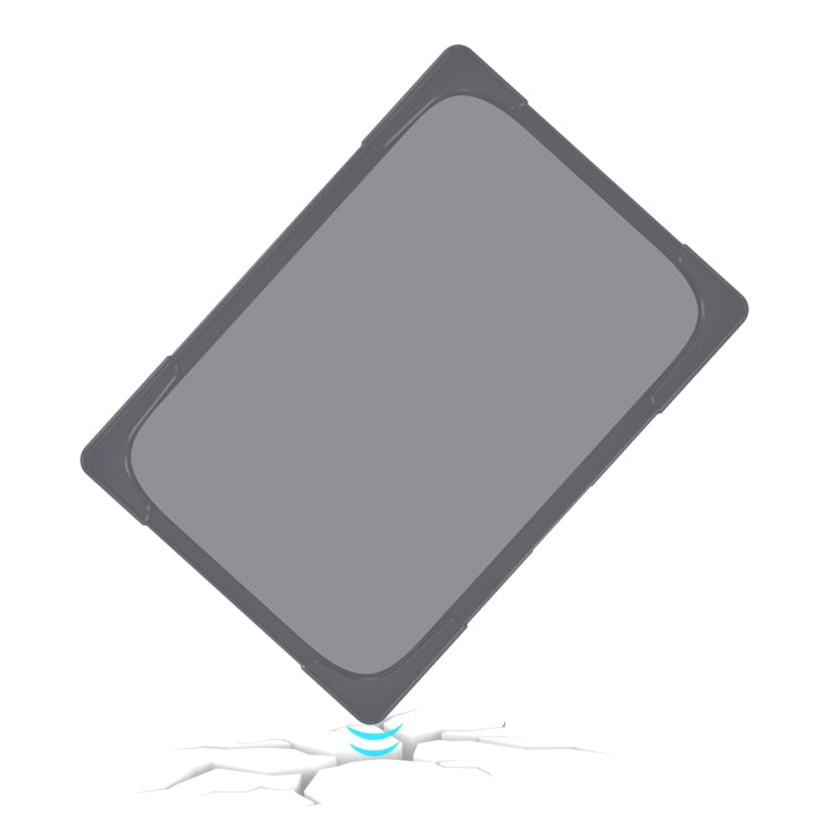 TPU + PC Two-color Anti-fall Laptop Protective Case For MacBook Pro 16.2 inch A2485 2021(Grey) - MacBook Pro Cases by PMC TechLife | Online Shopping South Africa | PMC TechLife | Buy Now Pay Later Mobicred