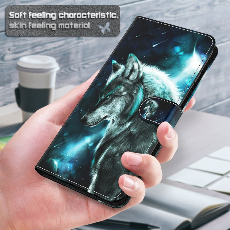 For Samsung Galaxy A13 4G 3D Painting Pattern TPU + PU Leather Phone Case(Wolf) - free shipping - PMC TechLife - Order now!