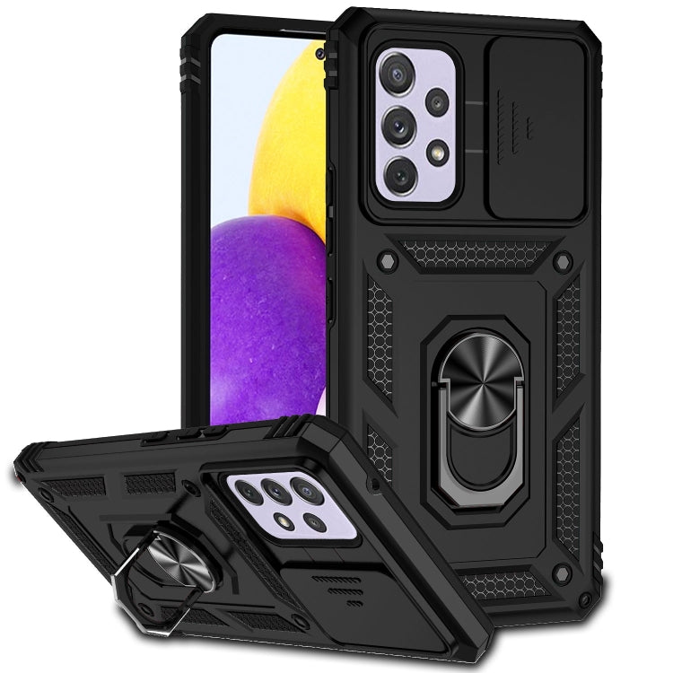 For Samsung Galaxy A53 5G Sliding Camshield Holder Phone Case(Black) - free shipping - PMC TechLife - Order now!