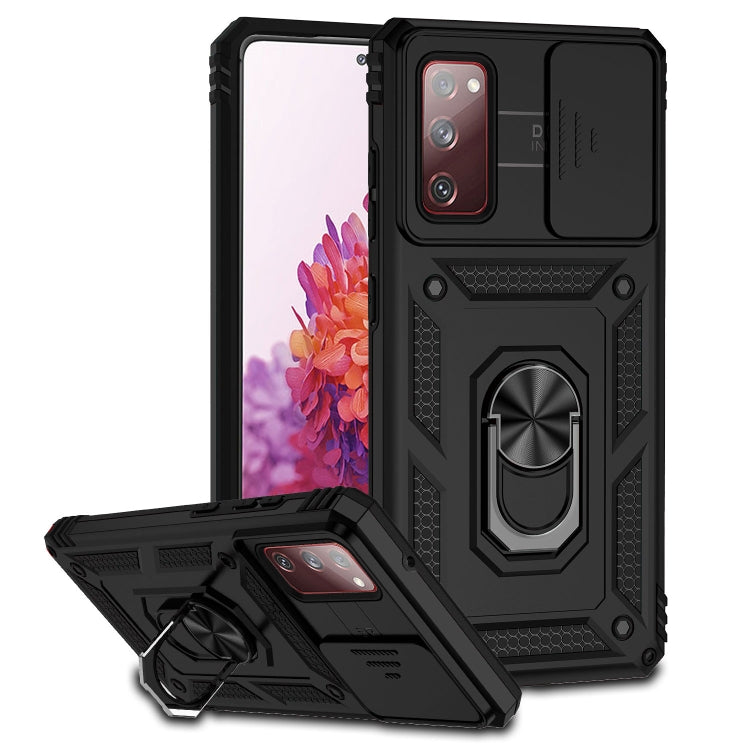 For Samsung Galaxy S20 FE Sliding Camshield Holder Phone Case(Black) - free shipping - PMC TechLife - Order now!