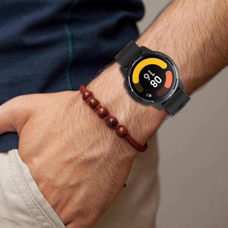 For Xiaomi Watch S1 Active / Watch Color 2 Solid Color Silicone Watch Band(Midnight Blue) - Watch Bands by PMC TechLife | Online Shopping South Africa | PMC TechLife | Buy Now Pay Later Mobicred