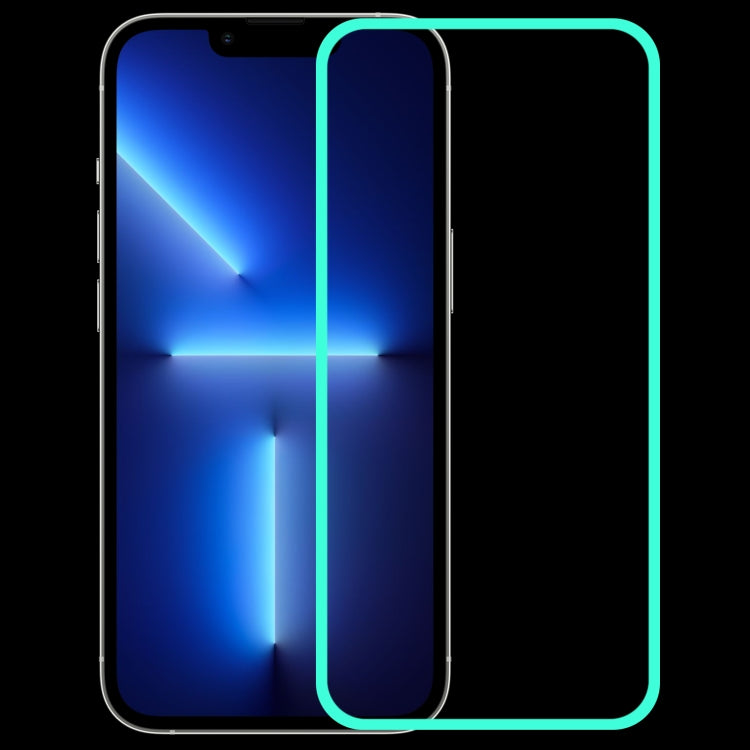 For iPhone 13 / 13 Pro Luminous Shatterproof Airbag Tempered Glass Film - iPhone 13 Tempered Glass by PMC TechLife | Online Shopping South Africa | PMC TechLife