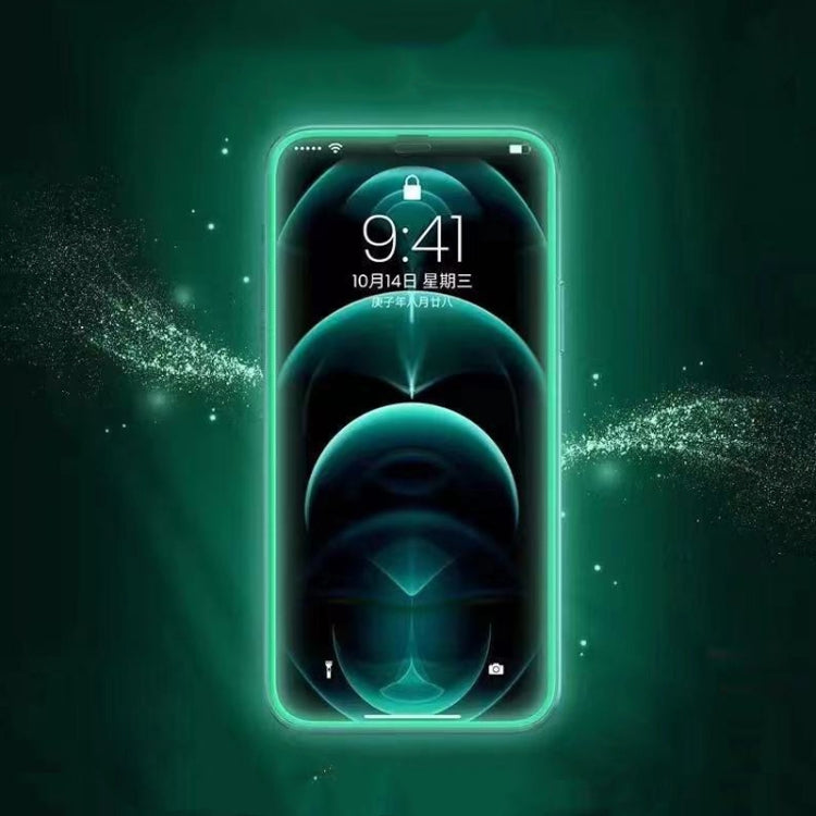 For iPhone 13 / 13 Pro Luminous Shatterproof Airbag Tempered Glass Film - iPhone 13 Tempered Glass by PMC TechLife | Online Shopping South Africa | PMC TechLife