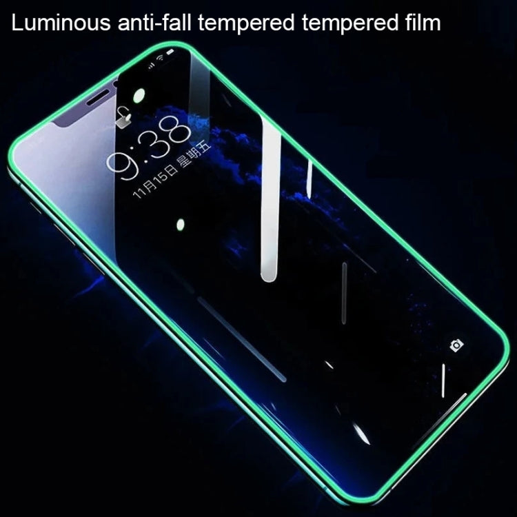 For iPhone 13 / 13 Pro Luminous Shatterproof Airbag Tempered Glass Film - iPhone 13 Tempered Glass by PMC TechLife | Online Shopping South Africa | PMC TechLife