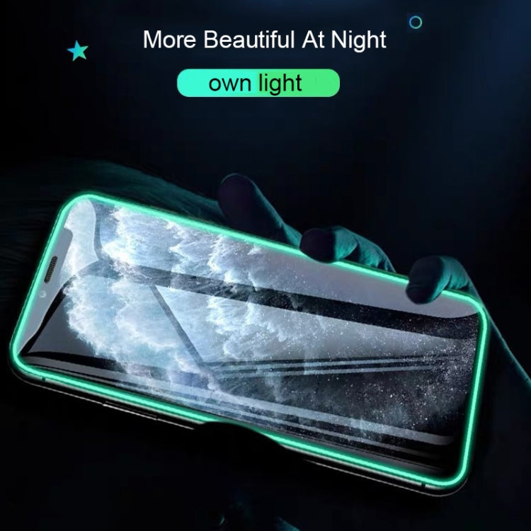 For iPhone 13 / 13 Pro Luminous Shatterproof Airbag Tempered Glass Film - iPhone 13 Tempered Glass by PMC TechLife | Online Shopping South Africa | PMC TechLife