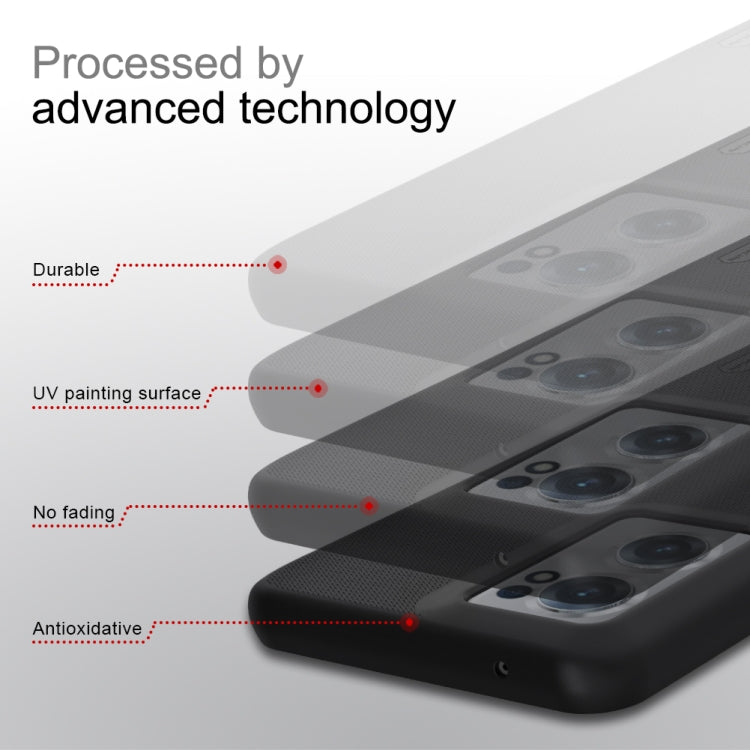For OnePlus Nord CE 2 5G NILLKIN Frosted PC Phone Case(Black) - OnePlus Cases by NILLKIN | Online Shopping South Africa | PMC TechLife | Buy Now Pay Later Mobicred