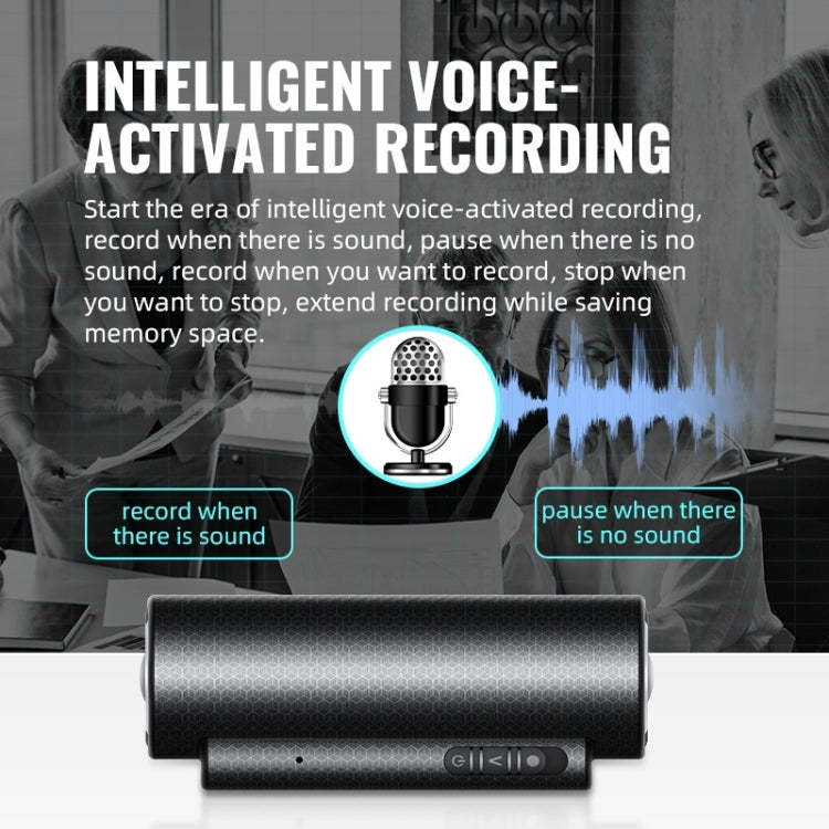 Q76 Smart HD Noise Reduction Voice Control Strong Magnetic Recording Pen, Capacity:8GB(Black) - Recording Pen by PMC TechLife | Online Shopping South Africa | PMC TechLife | Buy Now Pay Later Mobicred