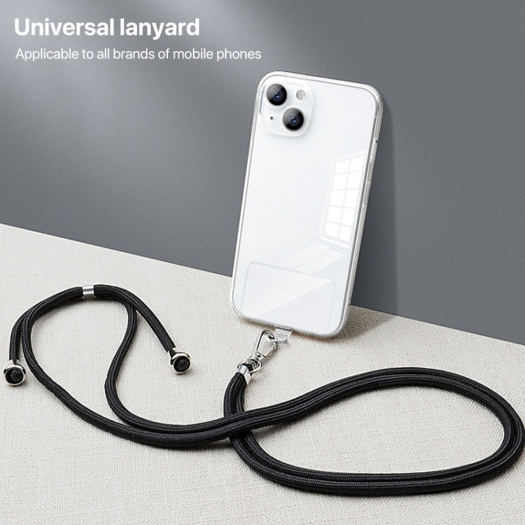 Universal Mobile Phone Lanyard(Black) - Lanyards & Wrist Straps by PMC TechLife | Online Shopping South Africa | PMC TechLife | Buy Now Pay Later Mobicred
