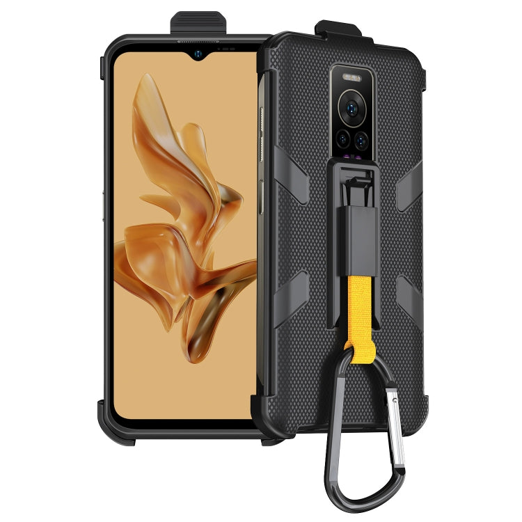 For Ulefone Armor 17 Pro Ulefone Back Clip Phone Case with Carabiner (Black) - Ulefone Cases by Ulefone | Online Shopping South Africa | PMC Jewellery | Buy Now Pay Later Mobicred