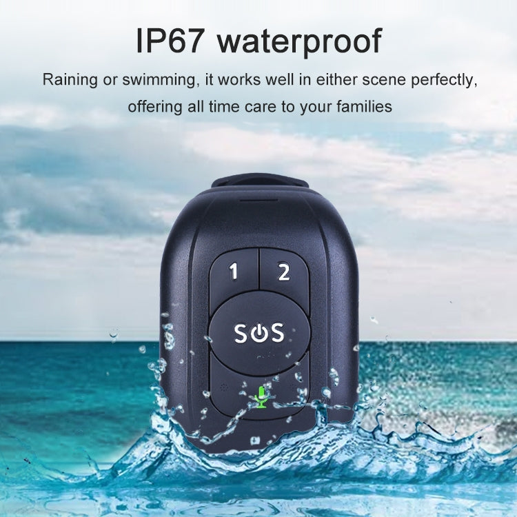 RF-V48 4G Waterproof Anti-lost GPS Positioning Smart Watch, Band A(Red) - Personal Tracker by PMC TechLife | Online Shopping South Africa | PMC TechLife | Buy Now Pay Later Mobicred