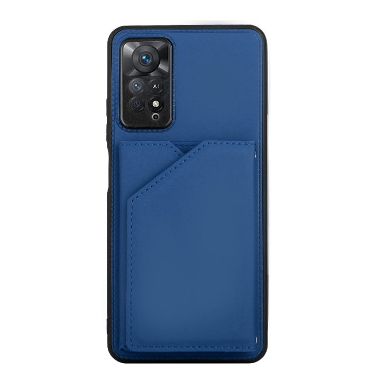 For Xiaomi Redmi Note 11 Pro Global Skin Feel PU + TPU + PC Phone Case(Blue) - free shipping - PMC TechLife - Order now!