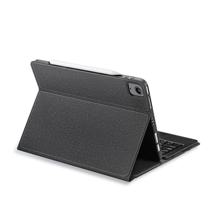 DUX DUCIS Bluetooth Keyboard Leather Case with Touchpad & Smart Sleep Function For iPad Air 4/5 / iPad Pro 11 2018/2020/2021/2022(Black) - Universal by DUX DUCIS | Online Shopping South Africa | PMC TechLife | Buy Now Pay Later Mobicred