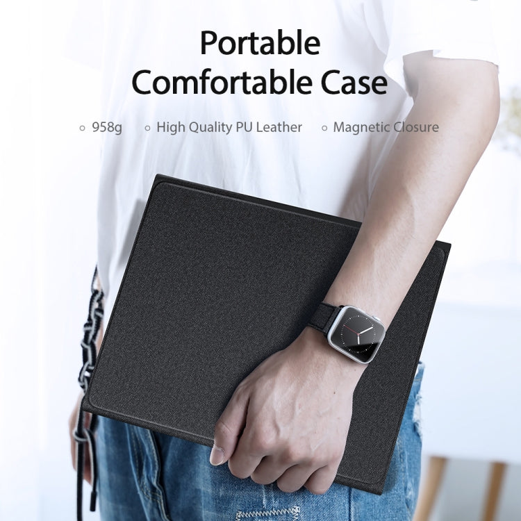 DUX DUCIS Bluetooth Keyboard Leather Case with Touchpad & Smart Sleep Function For iPad Air 4/5 / iPad Pro 11 2018/2020/2021/2022(Black) - Universal by DUX DUCIS | Online Shopping South Africa | PMC TechLife | Buy Now Pay Later Mobicred