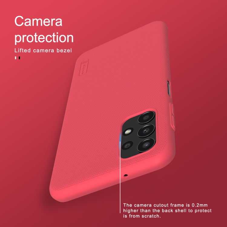 For Xiaomi Redmi Note 11E / Redmi 10 5G NILLKIN Frosted PC Phone Case(Blue) - Xiaomi Cases by NILLKIN | Online Shopping South Africa | PMC TechLife | Buy Now Pay Later Mobicred
