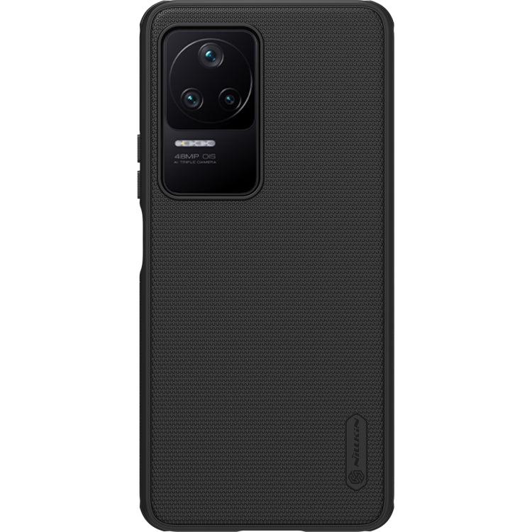 For Xiaomi Redmi K40S NILLKIN Frosted Shield Pro PC + TPU Phone Case(Black) - Xiaomi Cases by NILLKIN | Online Shopping South Africa | PMC TechLife | Buy Now Pay Later Mobicred