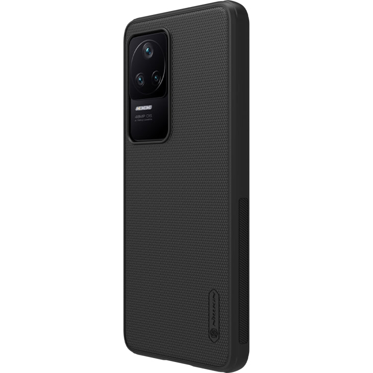 For Xiaomi Redmi K40S NILLKIN Frosted Shield Pro PC + TPU Phone Case(Black) - Xiaomi Cases by NILLKIN | Online Shopping South Africa | PMC TechLife | Buy Now Pay Later Mobicred