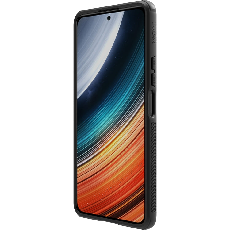 For Xiaomi Redmi K40S NILLKIN Frosted Shield Pro PC + TPU Phone Case(Black) - Xiaomi Cases by NILLKIN | Online Shopping South Africa | PMC TechLife | Buy Now Pay Later Mobicred