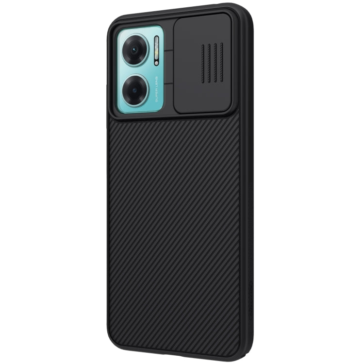 For Xiaomi Redmi Note 11E 5G / Redmi 10 5G NILLKIN Black Mirror Series Camshield PC Phone Case(Black) - Xiaomi Cases by NILLKIN | Online Shopping South Africa | PMC TechLife | Buy Now Pay Later Mobicred