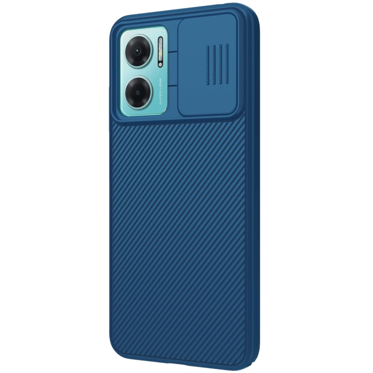 For Xiaomi Redmi Note 11E 5G / Redmi 10 5G NILLKIN Black Mirror Series Camshield PC Phone Case(Blue) - Xiaomi Cases by NILLKIN | Online Shopping South Africa | PMC TechLife | Buy Now Pay Later Mobicred
