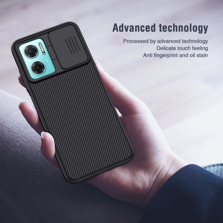 For Xiaomi Redmi Note 11E 5G / Redmi 10 5G NILLKIN Black Mirror Series Camshield PC Phone Case(Blue) - Xiaomi Cases by NILLKIN | Online Shopping South Africa | PMC TechLife | Buy Now Pay Later Mobicred