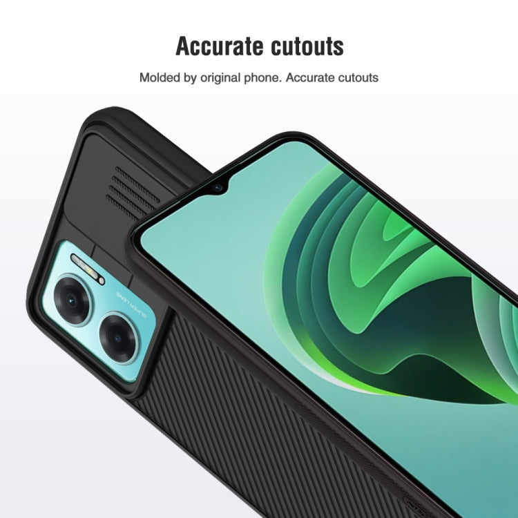 For Xiaomi Redmi Note 11E 5G / Redmi 10 5G NILLKIN Black Mirror Series Camshield PC Phone Case(Blue) - Xiaomi Cases by NILLKIN | Online Shopping South Africa | PMC TechLife | Buy Now Pay Later Mobicred