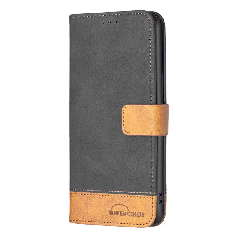 For Samsung Galaxy A53 BF11 Color Matching Skin Feel Leather Phone Case(Black) - free shipping - PMC TechLife - Order now!