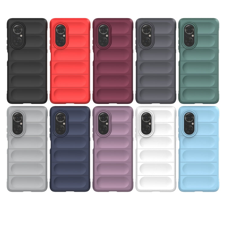 For Huawei Nova 9 SE/Honor 50 SE Magic Shield TPU + Flannel Phone Case(Wine Red) - free shipping - PMC TechLife - Order now!