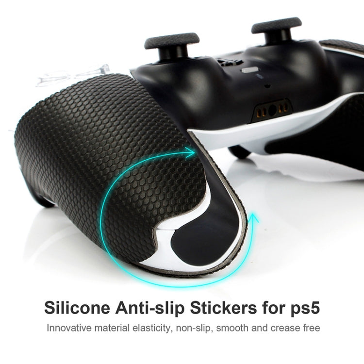 For Sony PS5 CH-PS5-001 Game Handle Anti-slip Protective Sticker(Black) - Cases by PMC TechLife | Online Shopping South Africa | PMC TechLife | Buy Now Pay Later Mobicred