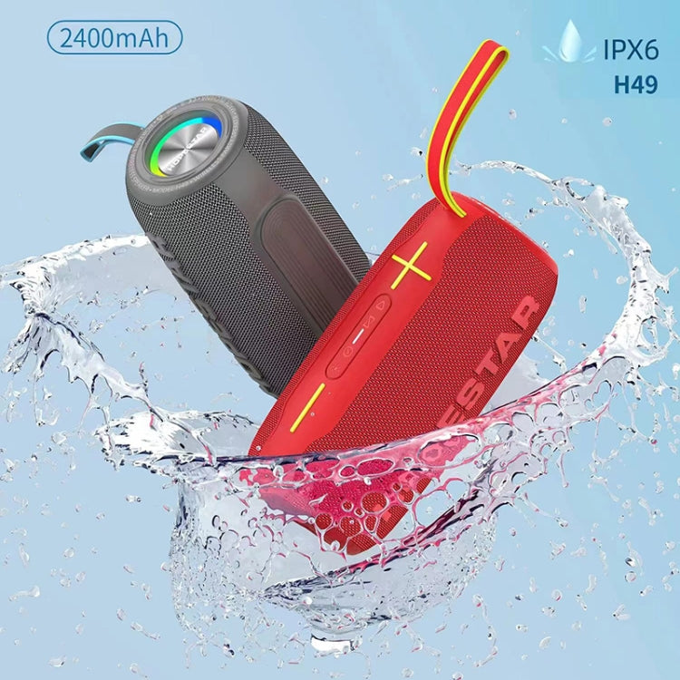 HOPESTAR H49 RGB Light TWS Waterproof Wireless Bluetooth Speaker(Black) - free shipping - PMC TechLife - Order now!