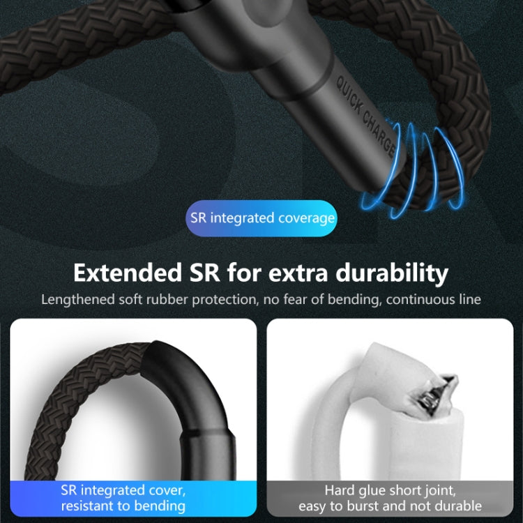 8 Pin 5A Beauty Tattoo USB Charging Cable,Cable Length: 1m(White) - Normal Style Cable by PMC TechLife | Online Shopping South Africa | PMC TechLife