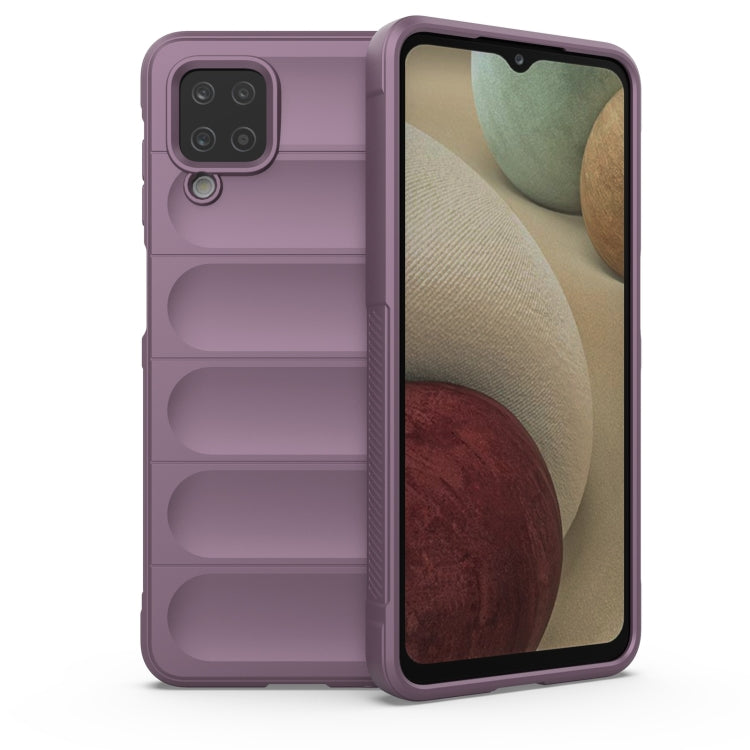 For Samsung Galaxy A12 4G/A12 5G Magic Shield TPU + Flannel Phone Case(Purple) - free shipping - PMC TechLife - Order now!