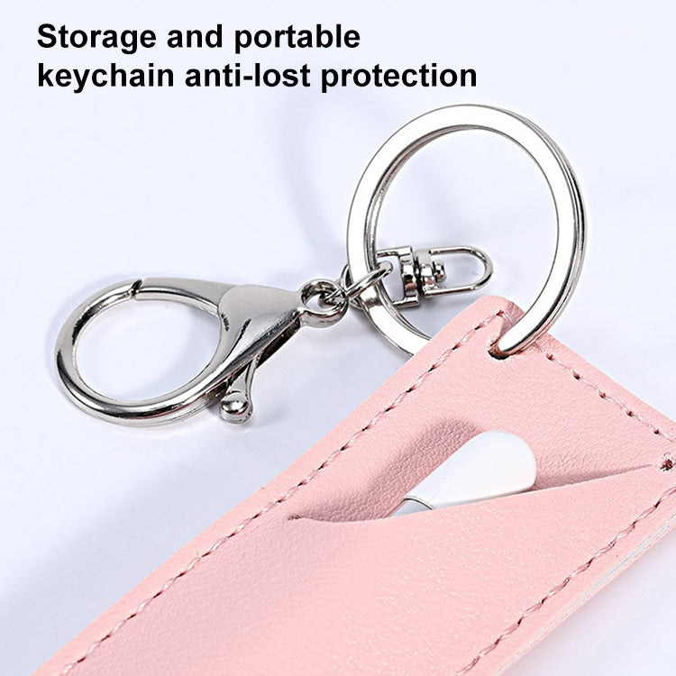 PU Leather Shockproof Protective Case for Apple Pencil 1 / 2(Pink) - Pencil Accessories by PMC TechLife | Online Shopping South Africa | PMC TechLife