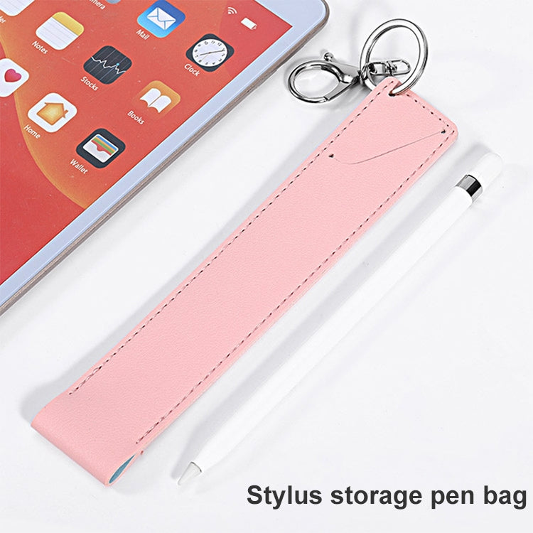 PU Leather Shockproof Protective Case for Apple Pencil 1 / 2(Pink) - Pencil Accessories by PMC TechLife | Online Shopping South Africa | PMC TechLife