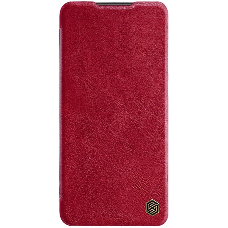 For Samsung Galaxy F23 / M23 5G NILLKIN QIN Series Crazy Horse Texture Leather Case(Red) - Galaxy Phone Cases by NILLKIN | Online Shopping South Africa | PMC Jewellery