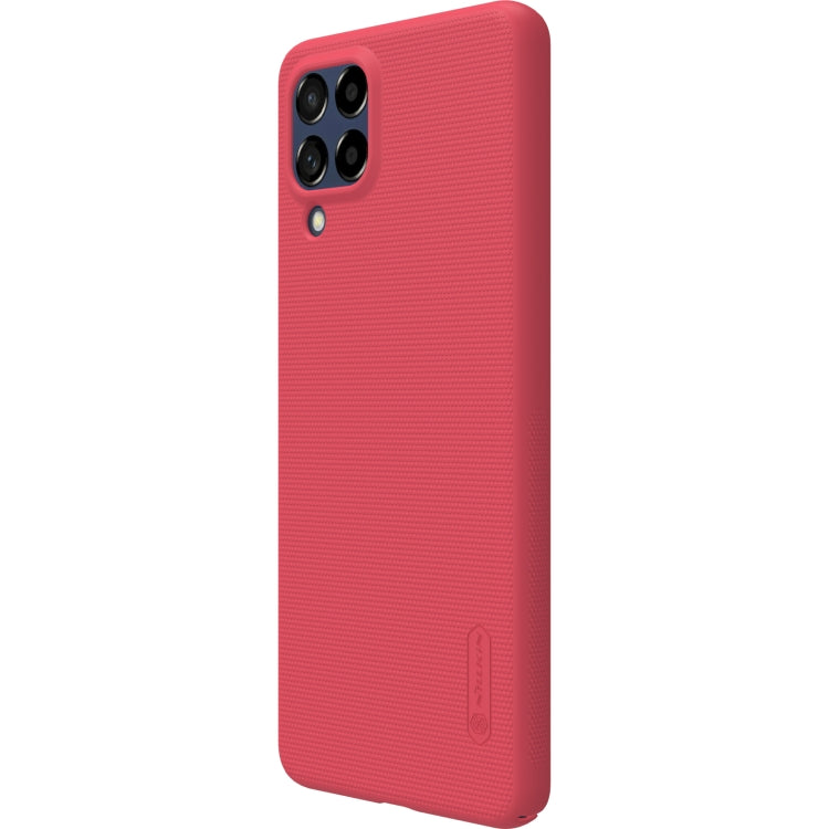 For Samsung Galaxy M53 5G NILLKIN Frosted PC Phone Case(Red) - Galaxy Phone Cases by NILLKIN | Online Shopping South Africa | PMC Jewellery