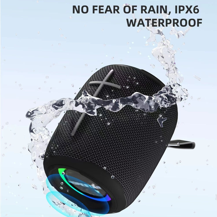HOPESTAR P20 mini Waterproof Wireless Bluetooth Speaker(Black) - Mini Speaker by HOPESTAR | Online Shopping South Africa | PMC Jewellery