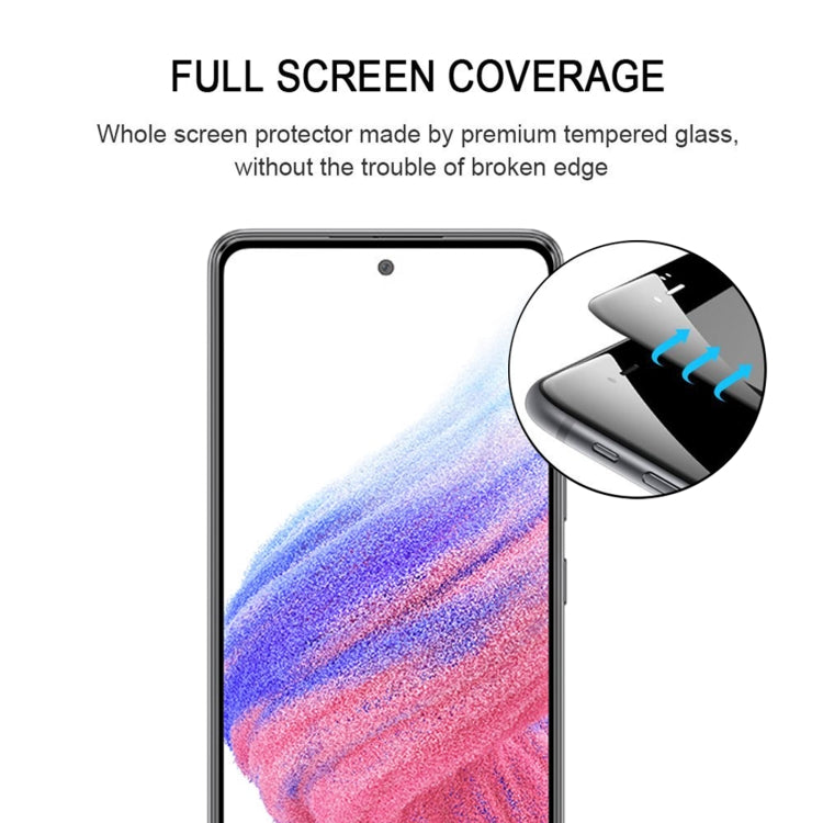 Full Glue Cover Screen Protector Tempered Glass Film For Samsung Galaxy A53 5G - free shipping - PMC TechLife - Order now!
