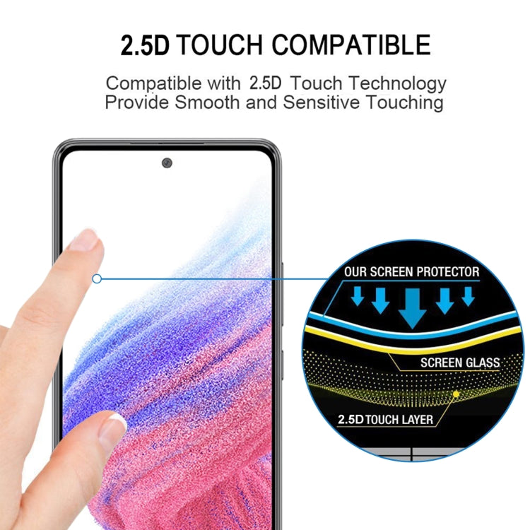 Full Glue Cover Screen Protector Tempered Glass Film For Samsung Galaxy A53 5G - free shipping - PMC TechLife - Order now!