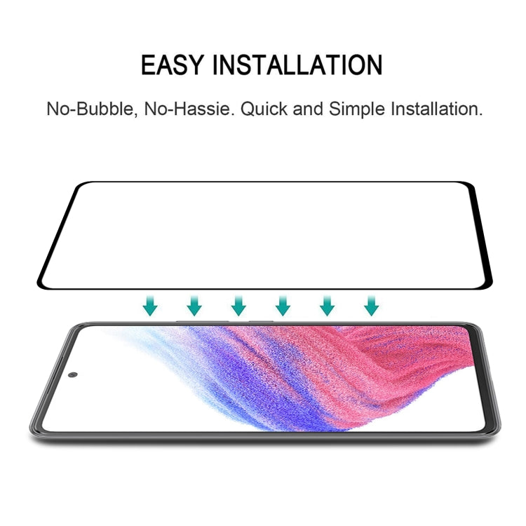 Full Glue Cover Screen Protector Tempered Glass Film For Samsung Galaxy A53 5G - free shipping - PMC TechLife - Order now!