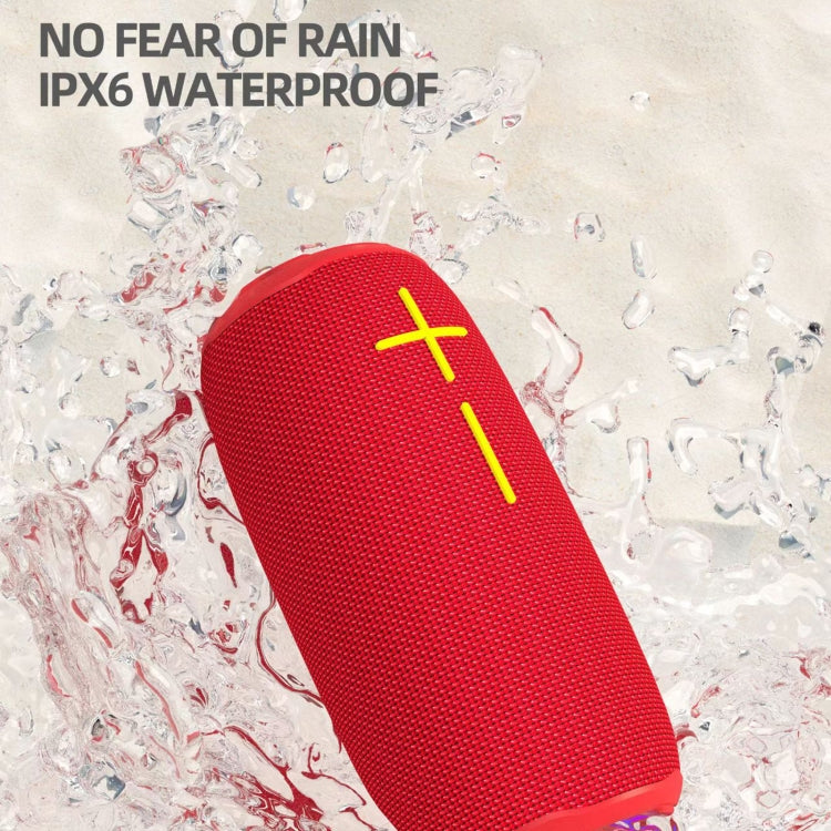 HOPESTAR P20 Pro Waterproof Wireless Bluetooth Speaker(Red) - Waterproof Speaker by HOPESTAR | Online Shopping South Africa | PMC TechLife | Buy Now Pay Later Mobicred