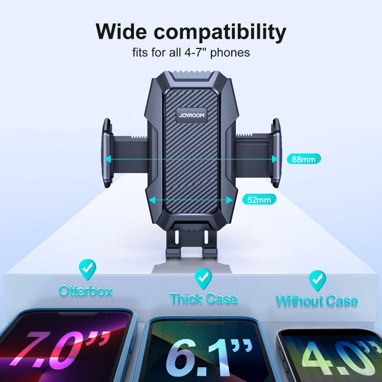 JOYROOM JR-ZS285 Mechanical Car Dashboard Phone Holder(Black) - Universal Car Holders by JOYROOM | Online Shopping South Africa | PMC TechLife | Buy Now Pay Later Mobicred