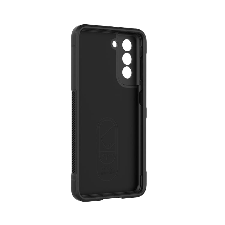 For Samsung Galaxy S21 5G Magic Shield TPU + Flannel Phone Case(Dark Green) - free shipping - PMC TechLife - Order now!
