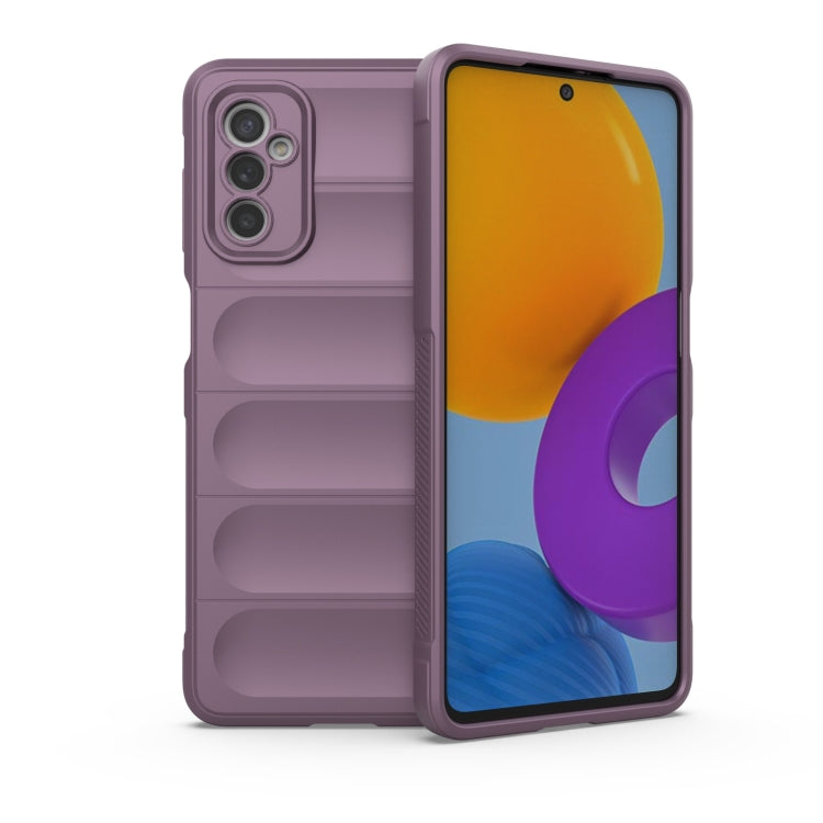 For Samsung Galaxy M52 5G Magic Shield TPU + Flannel Phone Case(Purple) - free shipping - PMC TechLife - Order now!