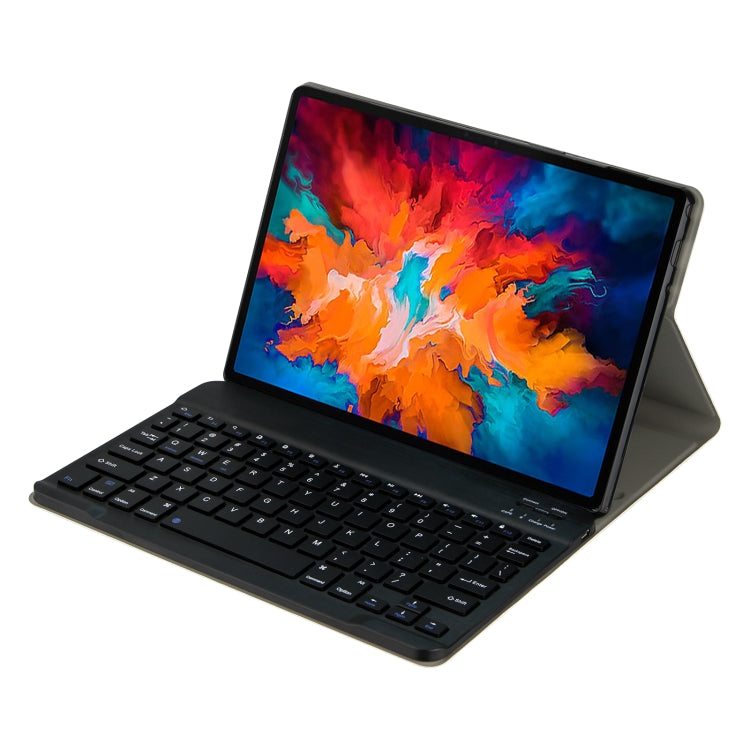 For Lenovo Tab M10 HD Gen 2 Bluetooth Keyboard Leather Tablet Case(Black) - Lenovo Keyboard by PMC TechLife | Online Shopping South Africa | PMC TechLife