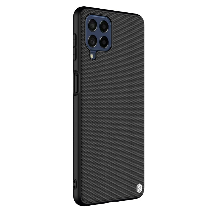 For Samsung Galaxy M53 5G NILLKIN 3D Textured Nylon Fiber TPU Phone Case(Black) - Galaxy Phone Cases by NILLKIN | Online Shopping South Africa | PMC Jewellery