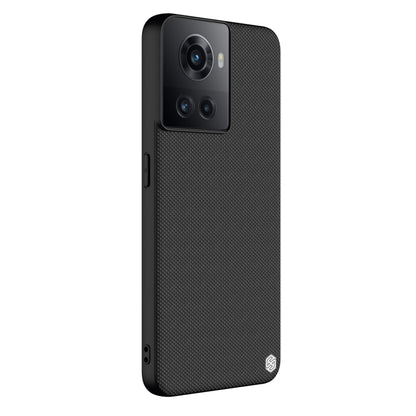 For OnePlus Ace 5G/10R 5G NILLKIN 3D Textured Nylon Fiber TPU Phone Case(Black) - OnePlus Cases by NILLKIN | Online Shopping South Africa | PMC Jewellery