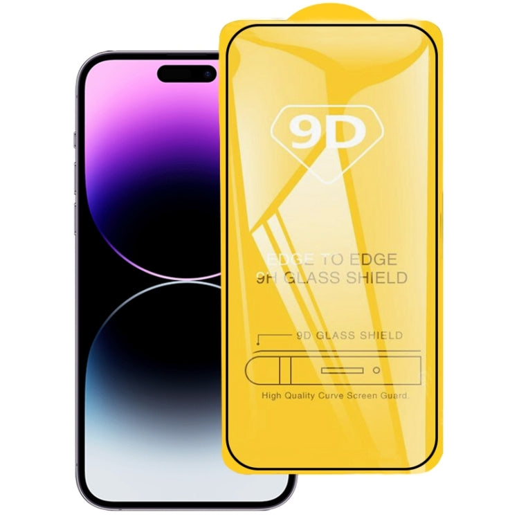 For iPhone 14 Pro Max 9D Full Glue Screen Tempered Glass Film - free shipping - PMC TechLife - Order now!
